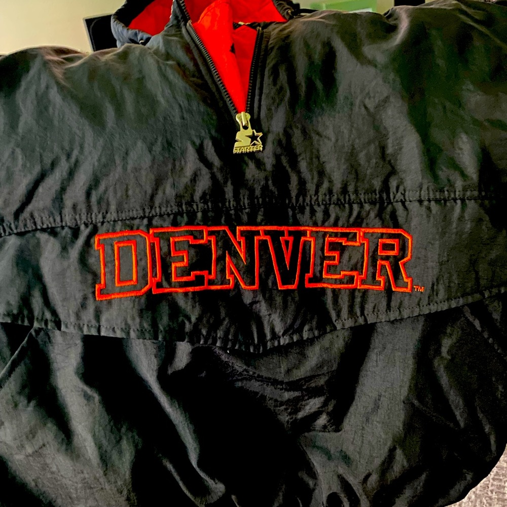 Vintage 90's Denver Broncos Football Starter Jacket